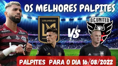 ✅PALPITES DE FUTEBOL PARA O DIA 16-08-2022 💲PALPITES DE FUTEBOL PARA HOJE