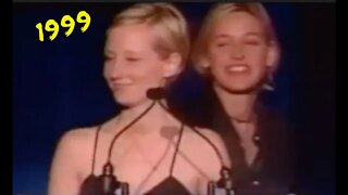 Anne Heche & Ellen DeGeneres at Human Rights Event 1999