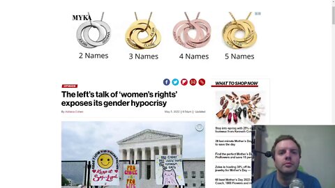 The Left's hypocrisy is on display as they are protesting for 'Women's Rights'