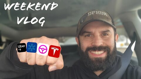 Making $1400 In Tesla Model Y 3 Days Using Uber Lyft And Spark 4/29-5/1/22 Vlog