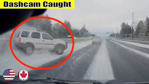 North American Car Driving Fails Compilation - 408 [Dashcam & Crash Compilation]