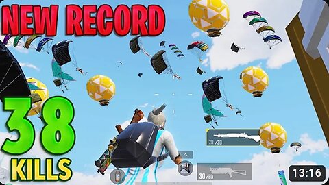 New RECORD 38 kills | PUBG MOBILE