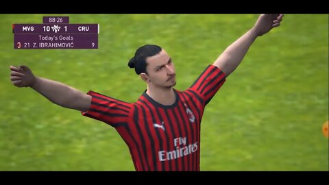 Zlatan Ibrahimović Goal Celebrations in PES 20 MOBILE