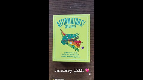 1/12/24 card: abundance