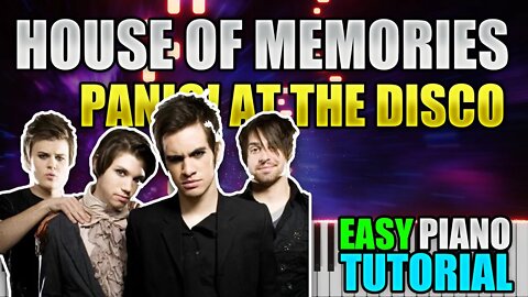 House Of Memories - Panic! at the Disco | Easy Piano Tutorial