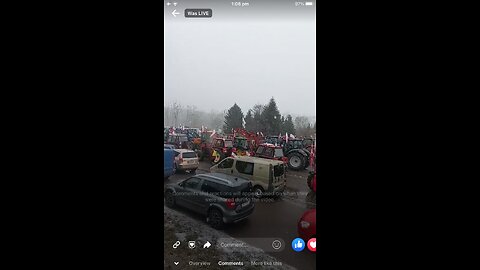 In polish 🚜🇵🇱 farmers protest 09/02/2024