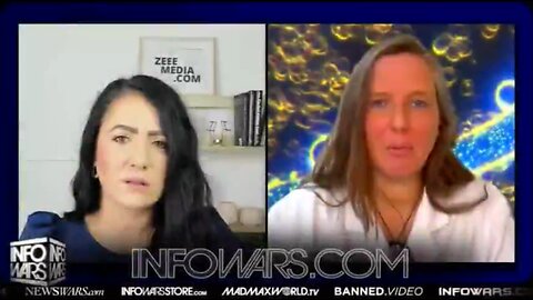 Maria Zeee & Dr. Mihalcea on Infowars edited for brevity 02-Dec-2023