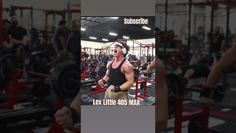 Lex Little: The Most Intense Full Max Bench Press Ever #viral #short