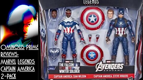 Ominous Prime Reviews Marvel Legends Captain America 2 Pack