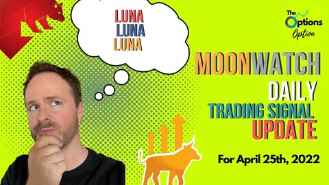 MoonWatch ep.5 | Cryptocurrency Price and Trading Signal Update April 25th, 2022 #bitcoin #stocks