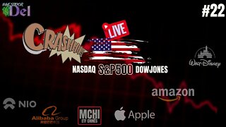 #22 CRASH NAS BOLSAS E CRIPTOS COMEÇANDO C/ R$100 AÇÕES INTERNACIONAIS + | US100 | US30 | SP500