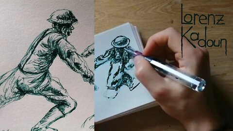 Fountain Pen SKETCHING People | Moonman C1