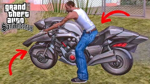 Secret Big Super Bike Location in GTA San Andreas (Cheat Code)