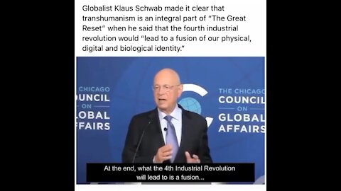 Klaus - Transhuminism - Great Reset