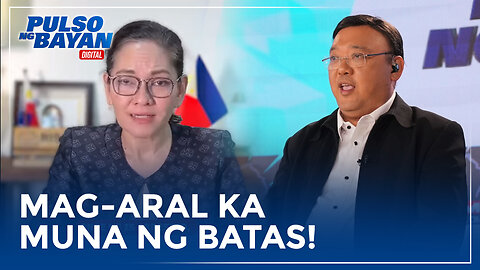 Atty. Roque kay Sen. Hontiveros: Bago ka dumakdak, mag-aral ka muna ng batas