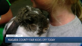 4-H Club at the day one of the Niagara County Fair