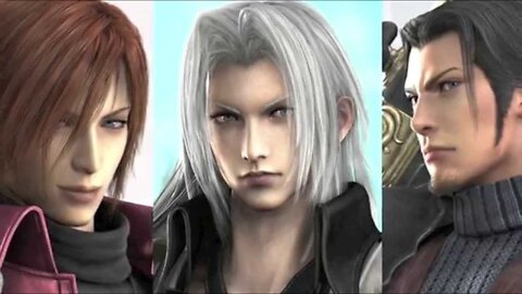 Angeal vs Sephiroth vs Genesis