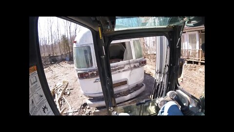 8 acre investment property Update VLOG! Backhoe, Argosy & Bobcat mini excavator time