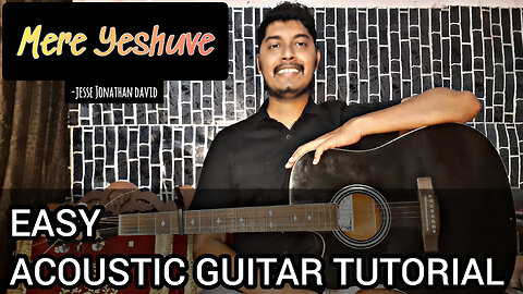 MERE YESHUVE | HINDI CHRISTIAN SIONG | QUICK GUITAR CHORDS @thesgmusic