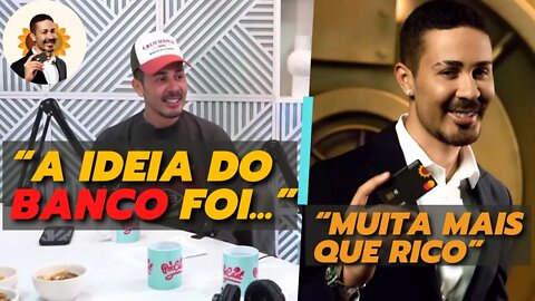 CARLINHOS MAIA FALA COMO FOI A IDEIA DO BANCO E SER DONO DE HAMBURGUERIA | POCCAST CORTES