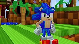 Sonic não gosta do Minecraft #shorts #minecraft #sonic