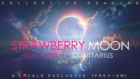 Full Moon 🌕 in Sagittarius — June 3/4, 2023 POSITIVELY POWERFUL Collective Reading 🃏🎴🀄️ A Locals Exclusive FREE for All Members (Preview)