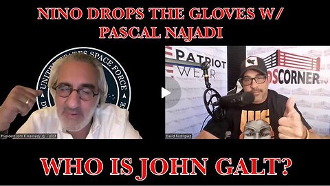 NINO W/ PASCAL NAJADI "SECRETS OF THE OPERATION REVEALED- THIS IS A MOVIE?" TY JGANON, SGANON