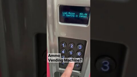 Ammo Vending Machine? What Year is This?