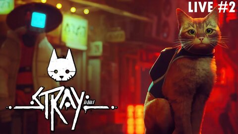 Stray | The Sewers are SCARY! | must. protect. kitty. | Live #2