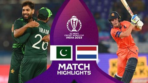 Pakistan vs Netherland