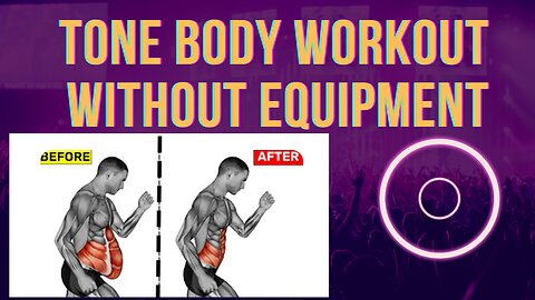 Tone Body Workout Without Equipment