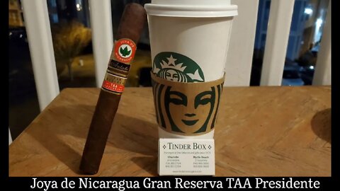 Joya de Nicaragua Gran Reserva TAA Presidente cigar review