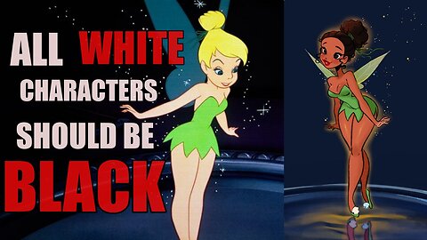 All white characters should be BLACK