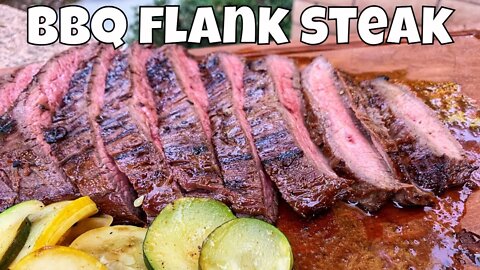 Marinated and Grilled Southern Mustard Flank Steak | TD’s Brew & BBQ