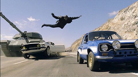 Incredible fight scene of fast & furious /#CAR FIGHT