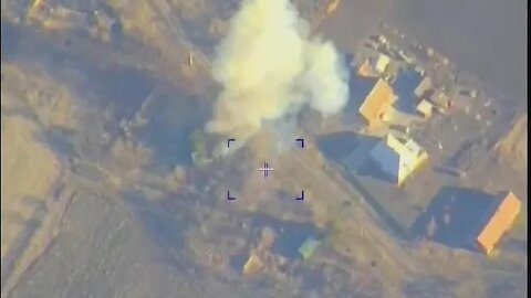 Russian Artillery Zero In On Ukrainian Positions With The Help Of The Orlan-10 UAV In Zaporozhye