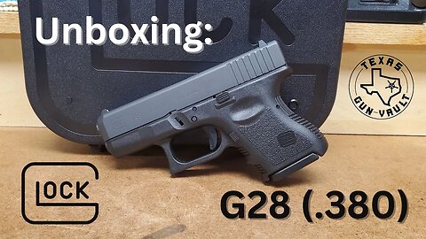 Unboxing: Glock G28 - The .380 Glock that could never be imported