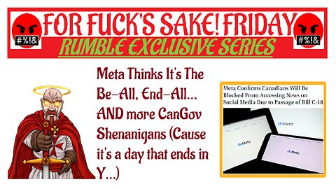 For Fuck's Sake Friday ~230623~ Meta Isn't ALL Social Media, Mark!