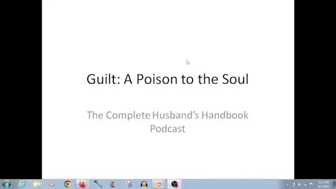 Guilt A Poison for the Soul