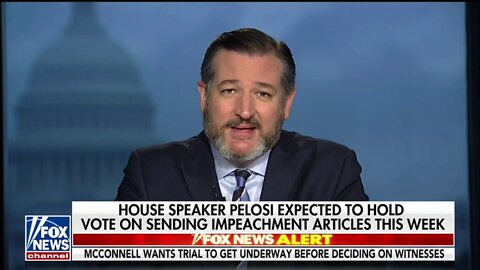 Cruz on America's Newsroom: The Senate Will Hold a Fair Impeachment Trial and Respect Due Process