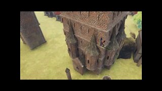 Medieval Skyscraper World Creation in Unreal Engine 5 Prototype Game World Concept