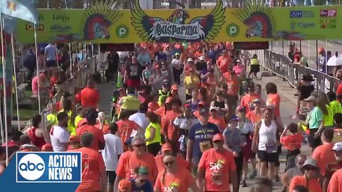 3:35 – 3:40 Saturday | Publix Gasparilla Distance Classic Finish Line