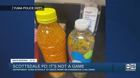 Scottsdale PD partners with schools to address the "Orbeez Challenge"