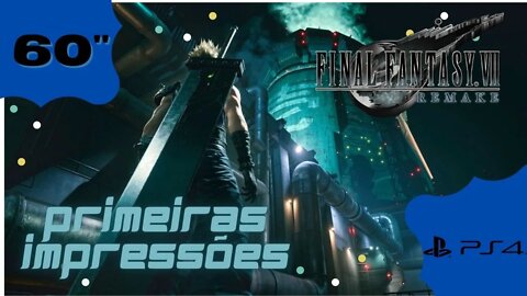 ⏰🎮 60Min: FINAL FANTASY 7 REMAKE - LEGENDADO PT-BR