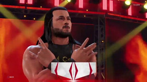 WWE 2k22 Adam Cole Entrance