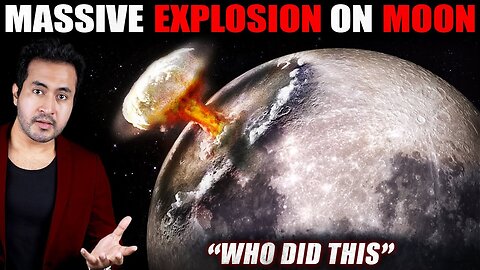 Massive EXPLOSION Caught On MOON | NASA Scientists Reveal The Real Reason