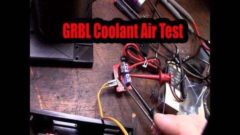 GRBL Pneumatic Air Control Valve Coolant Air Test A3 Pin M8 M9 MKS DLC 2.0 Board 3018 CNC