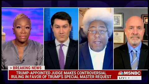 MSNBC Guest Is Mad A Judge Appointed A Special Master To Review Materials FBI Took From Trump