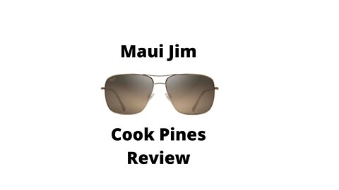 Maui Jim Cook Pines Sunglasses Review