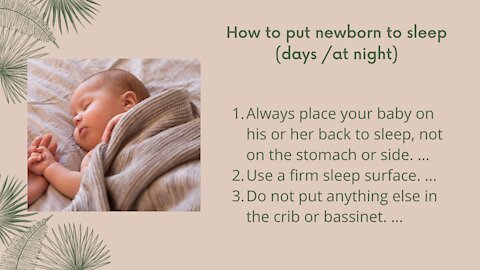 🔴 How to put a baby to sleep fast ? How To Get A Newborn To Sleep In A Bassinet ?